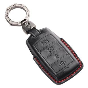 适用Genesis捷尼赛思G70钥匙套GV70劳恩斯G80扣GV80壳|G90真皮包