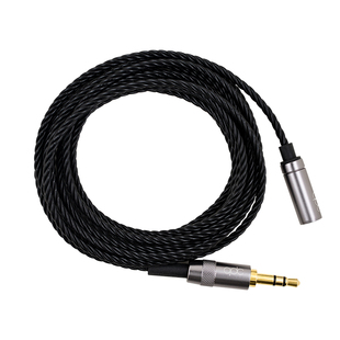 qdc专业耳机延长线2米3.5MM公母接口连接加长线歌手乐手鼓手通用