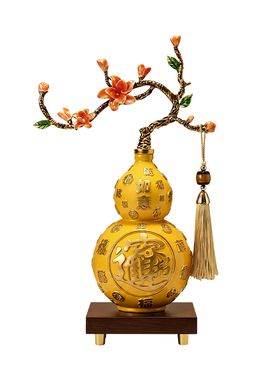 新中式风招财镇宅葫芦工艺品摆件