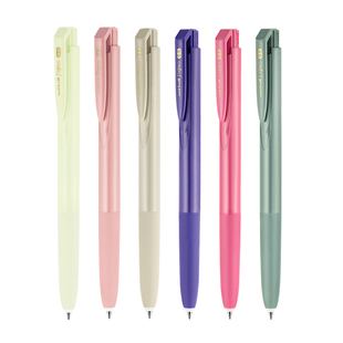 uni UMN-155NC马卡龙色限定款三菱中性笔0.38/0.5mm签字笔黑色考试中性笔 低阻尼顺滑不断墨黑笔趋势限定新色