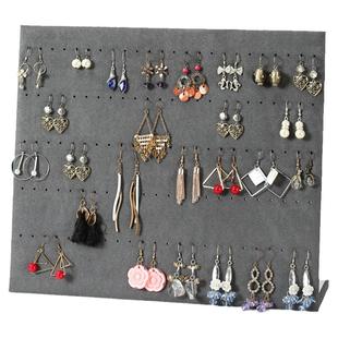 耳环架精致首饰盒收纳盒耳钉耳饰24钩项链发饰饰品多功能展示架子