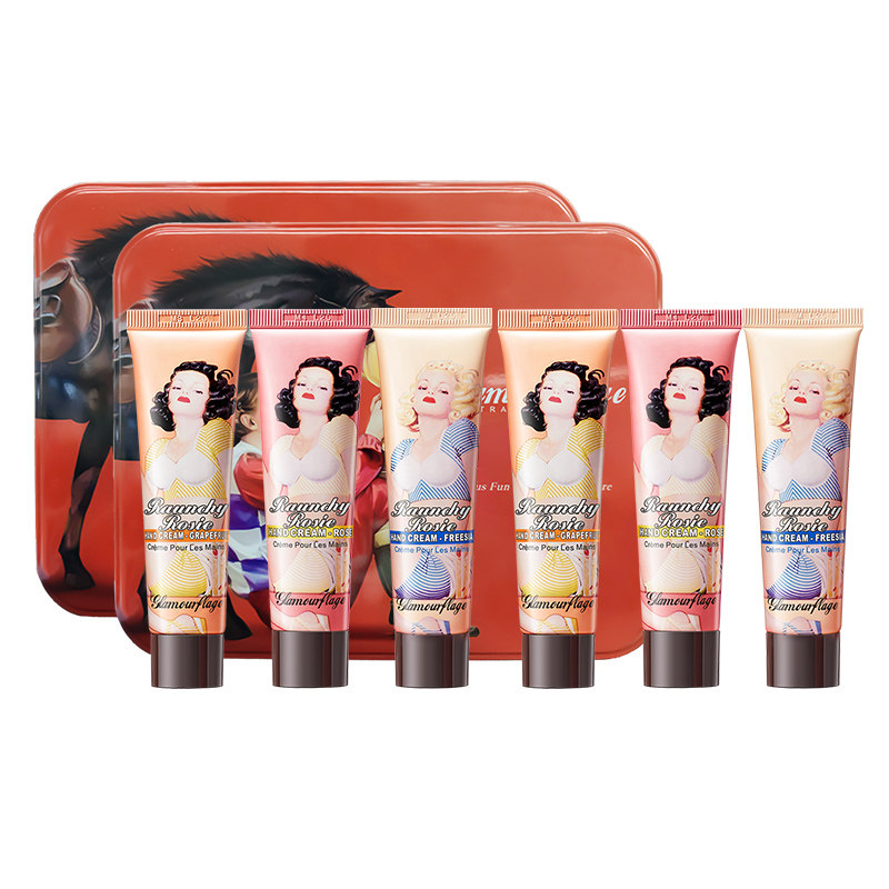 格兰玛弗兰【送礼囤货】香氛护手霜铁盒玫瑰香葡萄柚香鸢尾花香