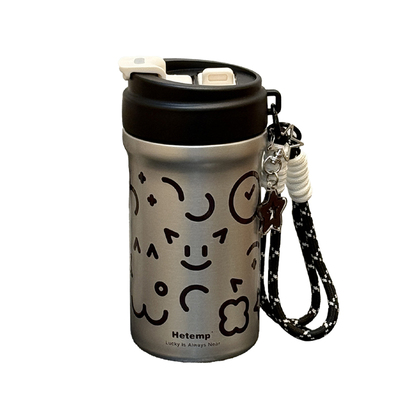 恒度情侣咖啡保温杯高颜值杯子