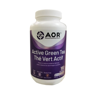 加拿大AOR活性绿茶精华素700mg180粒绿茶叶提取素食胶囊促进代谢