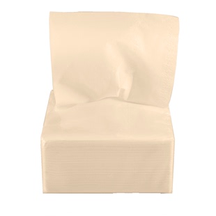 100包本色正方形餐巾纸饭店专用抽纸酒店餐饮竹浆纸巾实惠卫生纸