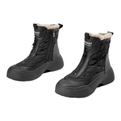 星期六时尚百搭厚底保暖雪地靴