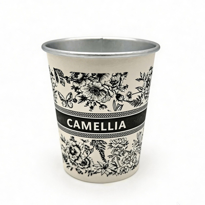 2026新款铝箔一次性纸杯子家用加厚防烫茶杯高品质食品级待客水杯