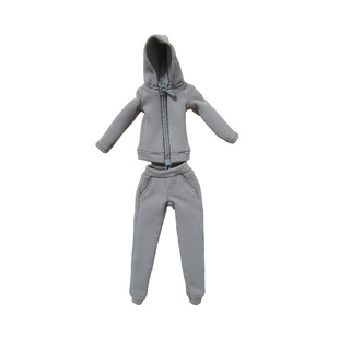 1/12娃衣CRAZY FIGURE6寸机娘窝之壳romankey女素体紧身卫衣卫裤