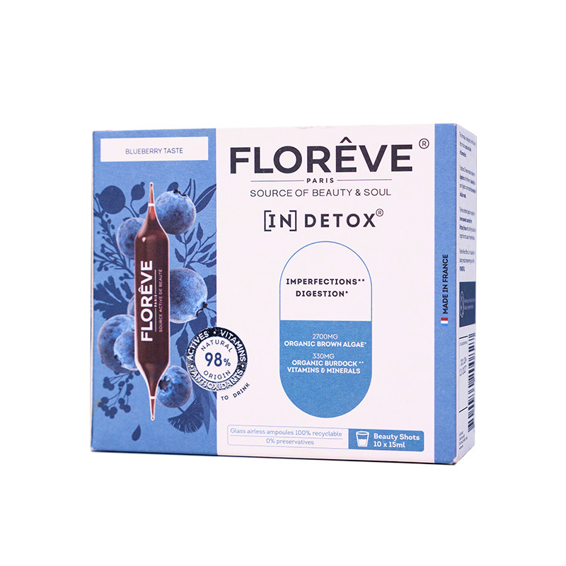 FLOREVE馥洛薇小蓝针2.0 全身排浊口服液提亮内调提高代谢饮