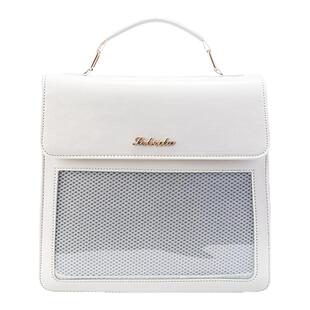 Looviss Varit原创绮梦邮差日系学院风日常通勤大中食量双肩痛包