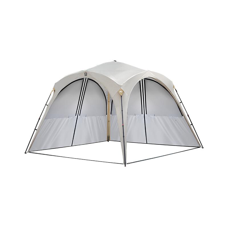 Tawa速开穹顶天幕自动帐篷户外免搭建露营黑胶遮阳棚防晒风雨装备