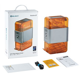 OLIGHT傲雷Ostation充电站X收纳仓检测器镍氢5/7号14500AAA电池盒