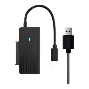 华顾SATA转USB易驱线3.0传输NVME硬盘转接线M2双协议硬盘外接连接线Type-c转接笔记本固态硬盘sata转USB3.0