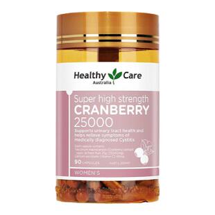 Healthy Care蔓越莓粉胶囊90粒妇科卵巢保养HC曼越梅精华盆腔健康