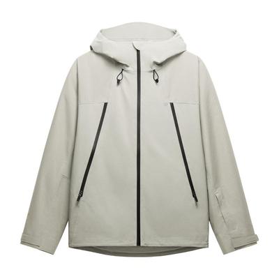 蕉内防风防水羽绒三合一冲锋衣