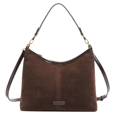 磨砂皮小众复古美拉德托特包