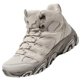 骆驼户外登山鞋女2026春季防水防滑耐磨运动鞋厚底高帮徒步鞋子男