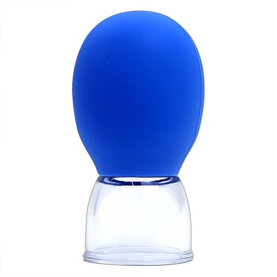 面部走罐器提升脸部拨筋提拉拔罐按摩经络疏通硅胶真空杯刮痧美容