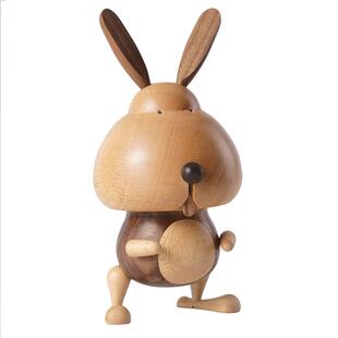 十二生肖创意木制八音盒音乐盒兔子摆件生日礼物礼品刻字几人设计