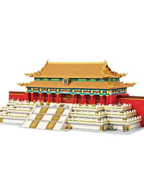 天安门积木手工diy模型拼装玩具
