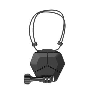 适用Gopro13/12/11/10运动相机大疆dji Action6/5/4/3胸前固定磁吸拍摄支架第一人称视角挂脖式快拆配件