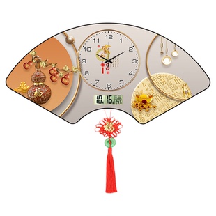 万年历钟表挂钟客厅2025新款时钟挂墙网红轻奢个性创意时尚钟表