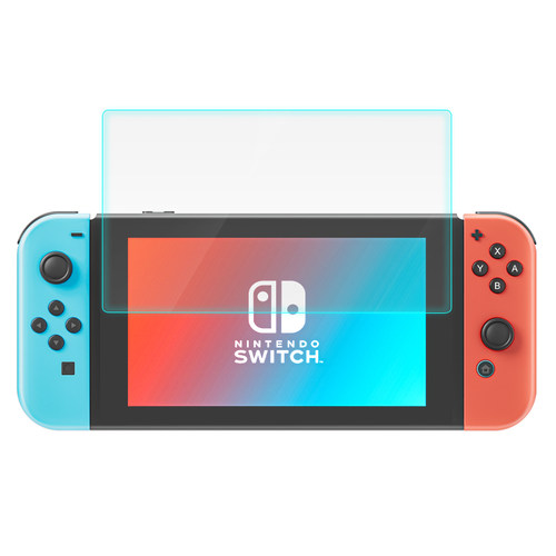 HAOLOCM适用任天堂switcholedAR膜防反光Switch OLED钢化膜7英寸配件高清Switch2全屏游戏掌机保护NS贴膜lite