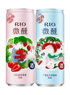 rio锐澳微醺春季限定330ml*6