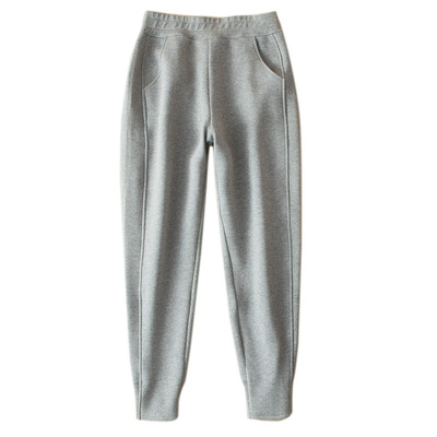 超显瘦LU系多道立裁女卫裤