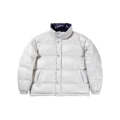 CountryMoment【男女同款】亮面宽松立领羽绒服蓬松面包服外套冬