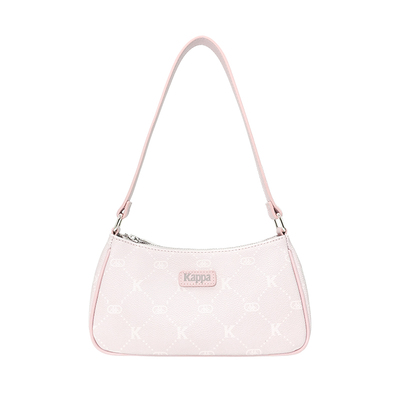 Kappa卡帕单肩包满印皮质感