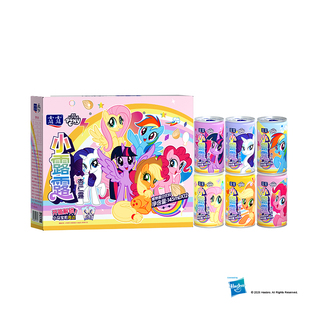 露露小马宝莉联名杏仁露145ml*12罐植物蛋白饮料健康饮料节日送礼