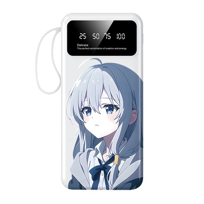 【3C认证】魔女之旅伊蕾娜充电宝20000毫安10000移动电源来图定制