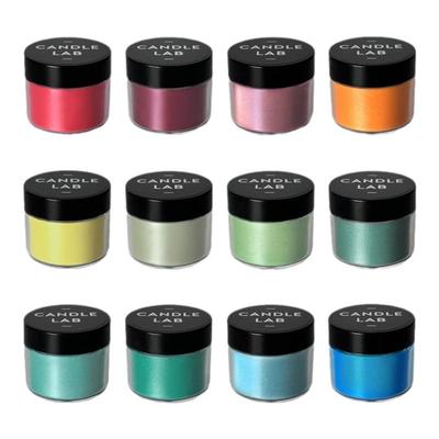 diy石膏蜡烛上色珠光粉云母粉