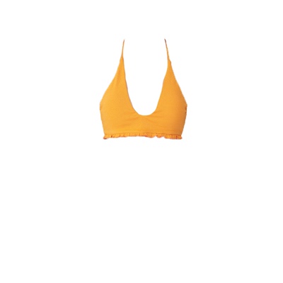 JCAESAR抽褶比基尼U领绑带设计