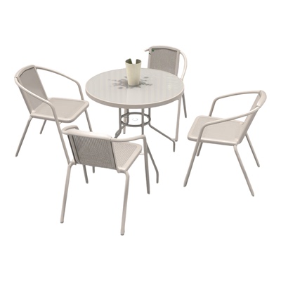 户外庭院桌椅组合室外阳台休闲区