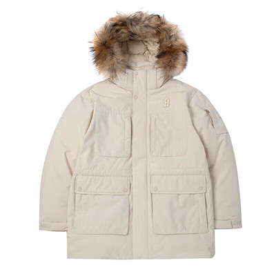 MLB中长款羽绒服男女同款