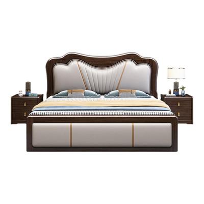 实木床紫金檀木中式双人