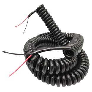 弹簧线  7芯/8芯10芯12芯14芯0.318芯0.5/9芯1.5平方PU螺旋电缆