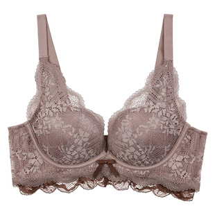 无钢圈内衣女防下垂不跑杯聚拢小胸收副乳无钢圈情调调整型文胸罩