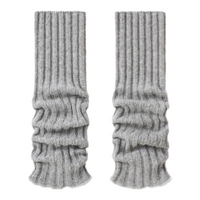 孕之优品孕妇小腿袜秋季羊毛针织保暖堆堆袜套中长配鲨鱼裤的袜子