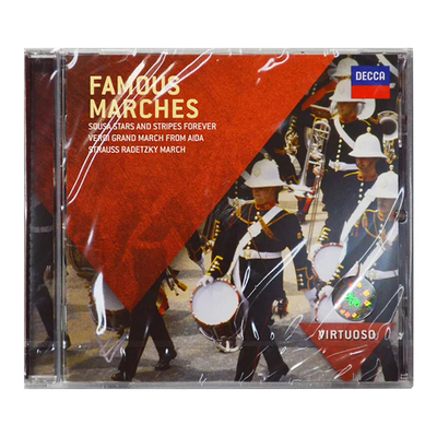 DECCA 4784228  Famous Marches 进行曲合辑 众多名家演绎 CD