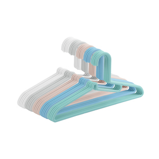 顺艺塑料护领衣架家用衣服架子挂衣架防滑无痕衣撑衣挂衣撑晾衣架