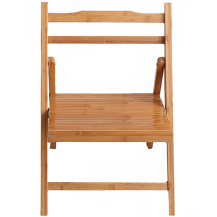 楠竹折叠椅子矮凳大中小乘凉便携式竹椅钓鱼椅儿童学习靠背椅餐椅