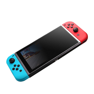 适用任天堂Swtich游戏机防窥膜全屏防窥降低反射削光膜OLED7英寸游戏机防反光Swtich抗指纹屏幕保护膜