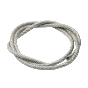 304不锈钢钢丝绳包塑包胶带皮软钢丝pvc包塑料晒衣防盗网果园