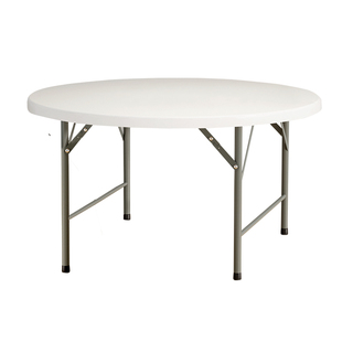 可折叠圆桌家用餐桌大圆桌面10人圆形饭桌吃饭桌子折叠桌塑料转盘