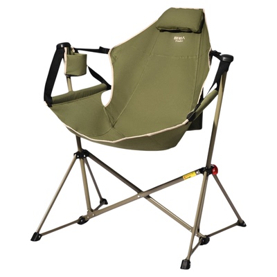 原始人户外露营摇摇椅折叠便携式