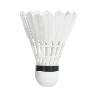 御战鹅毛天然羽毛球!正品旗舰店耐打耐用超轻防风室外训练比赛球