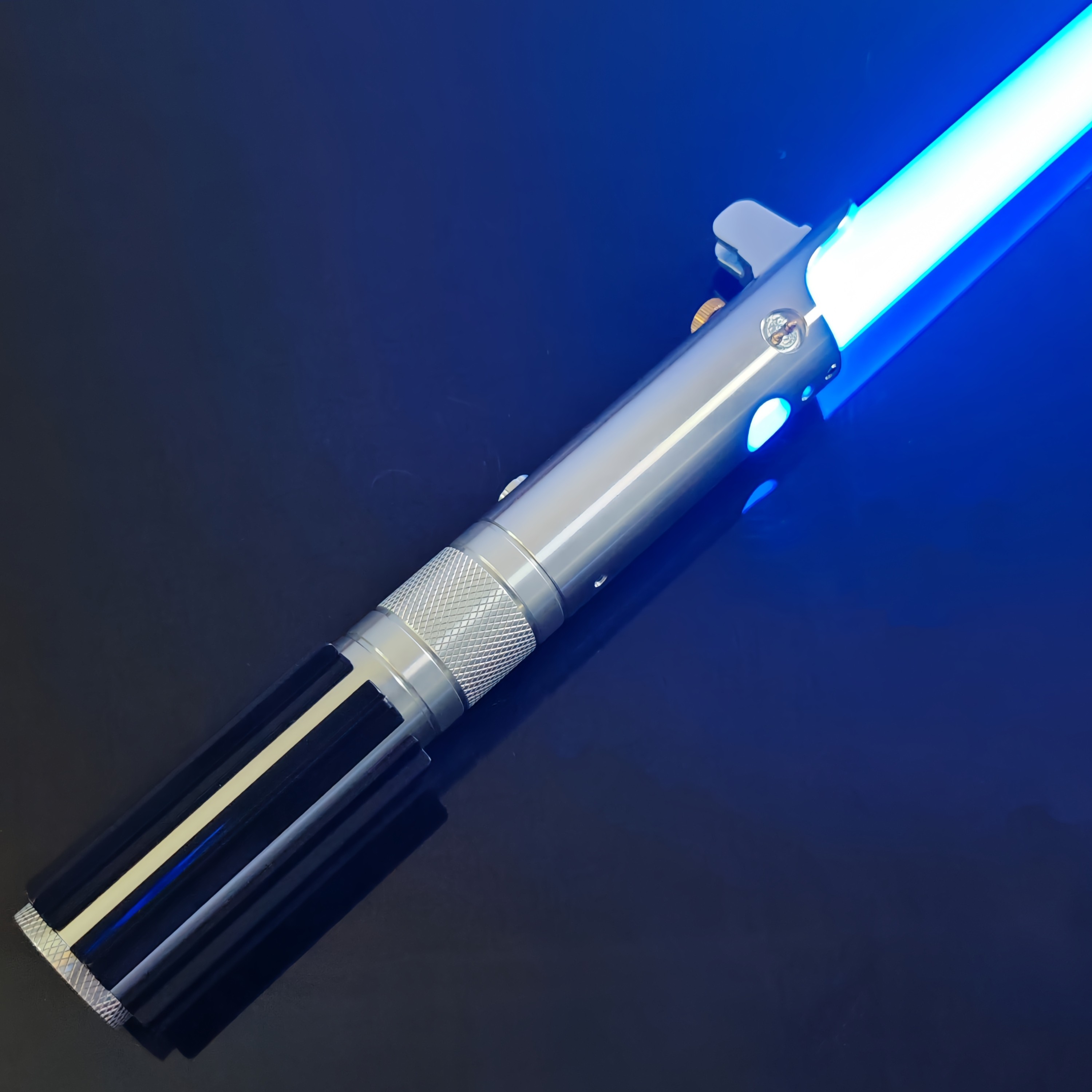 thumbnail for Js Lightsaber Anakin Obi-Wan Exquisite Edition Metal Handle Jedi Prop Collectible High-End Toy Gift
